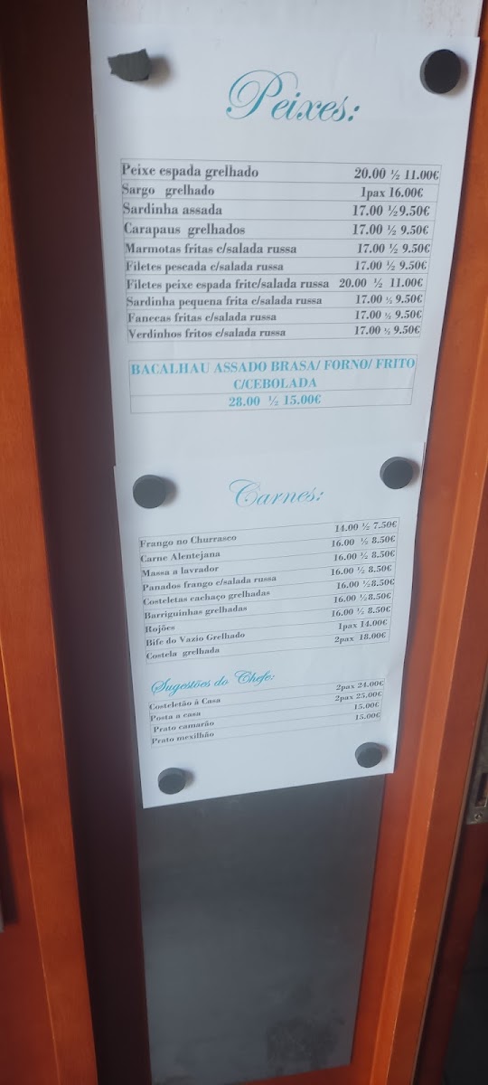 Menu Churrasqueira O Pescador-5