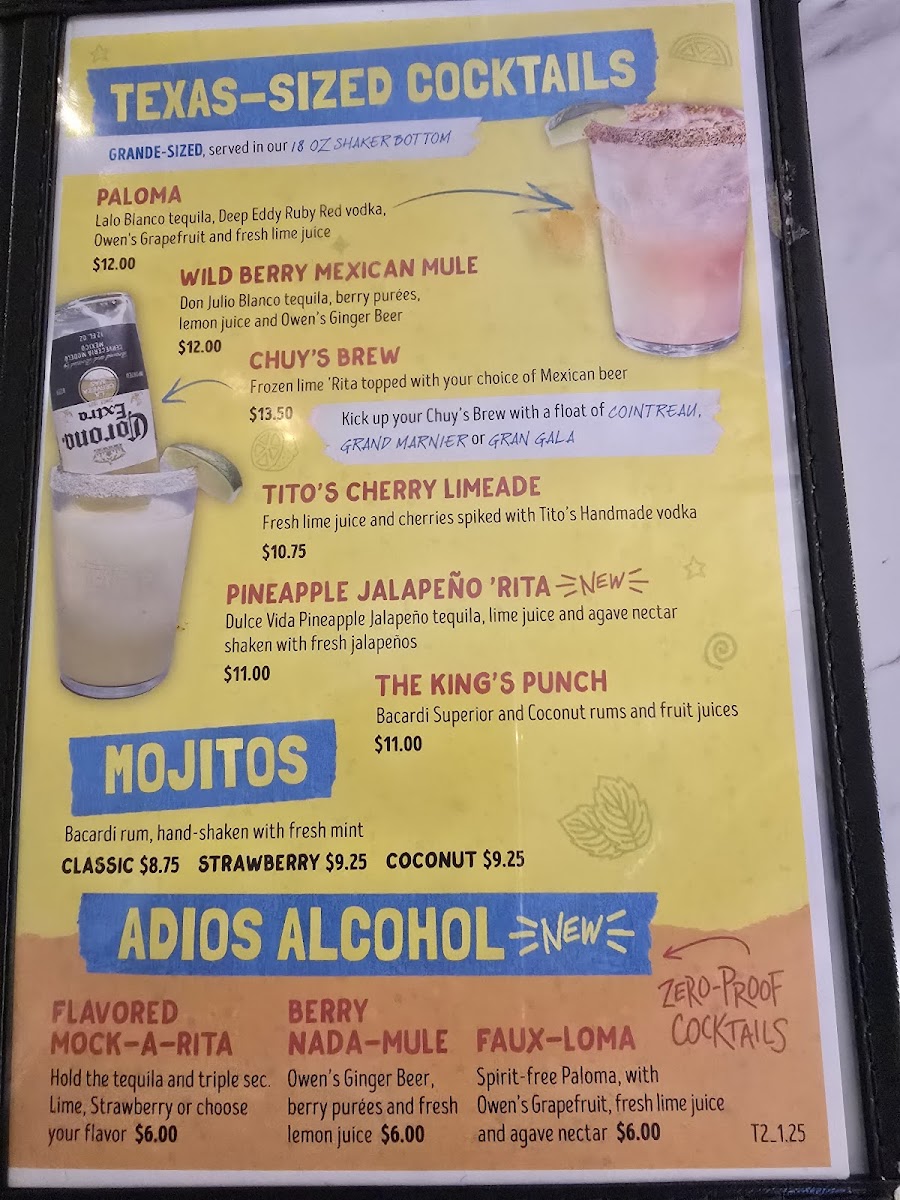 Menu Chuy's-1