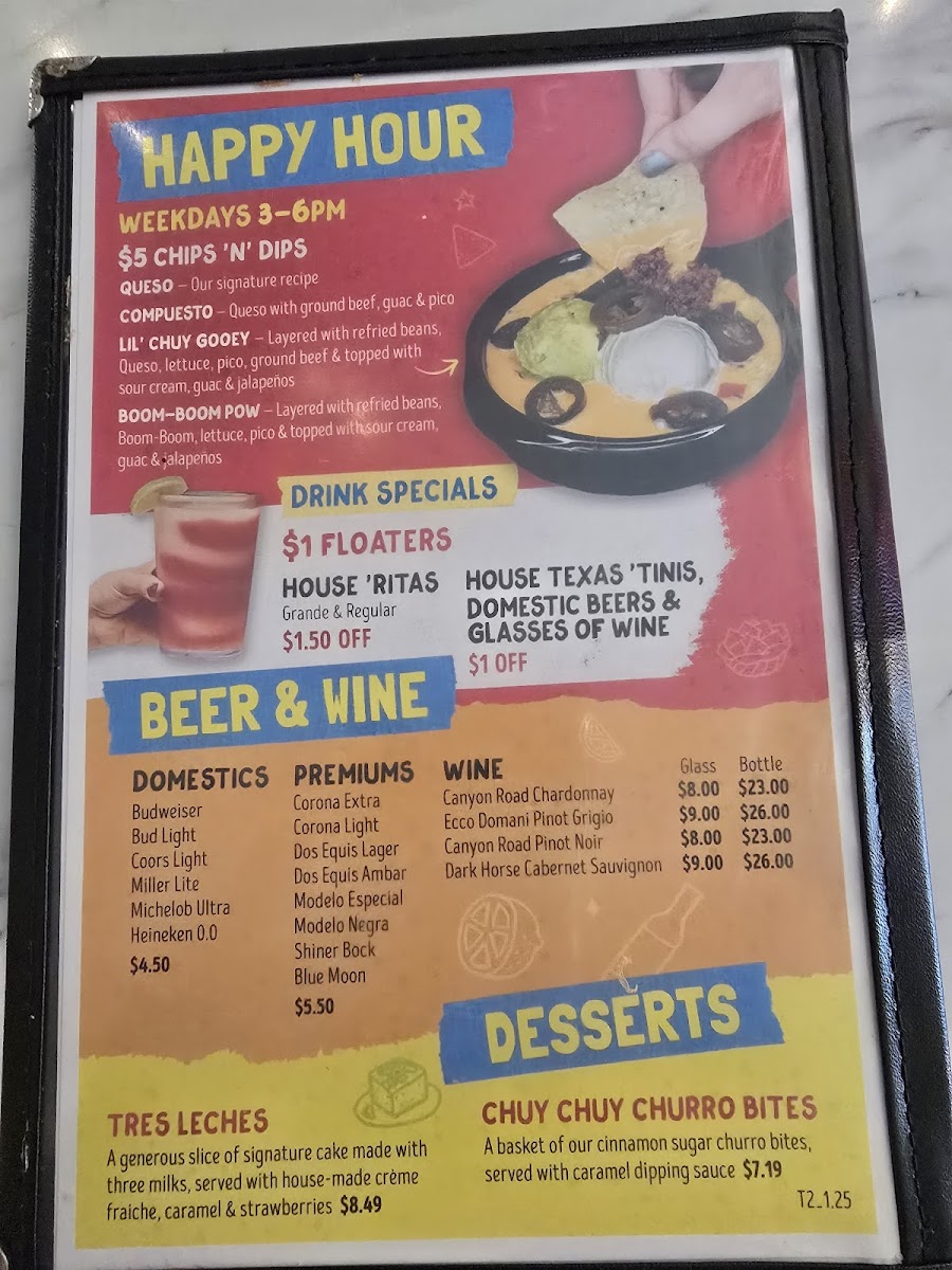 Menu Chuy's-4