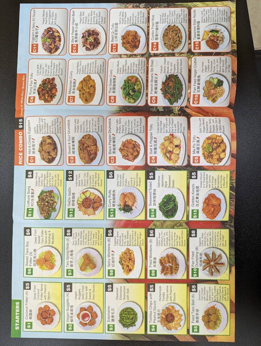 Menu Ci Su Vegetarian Bistro-5