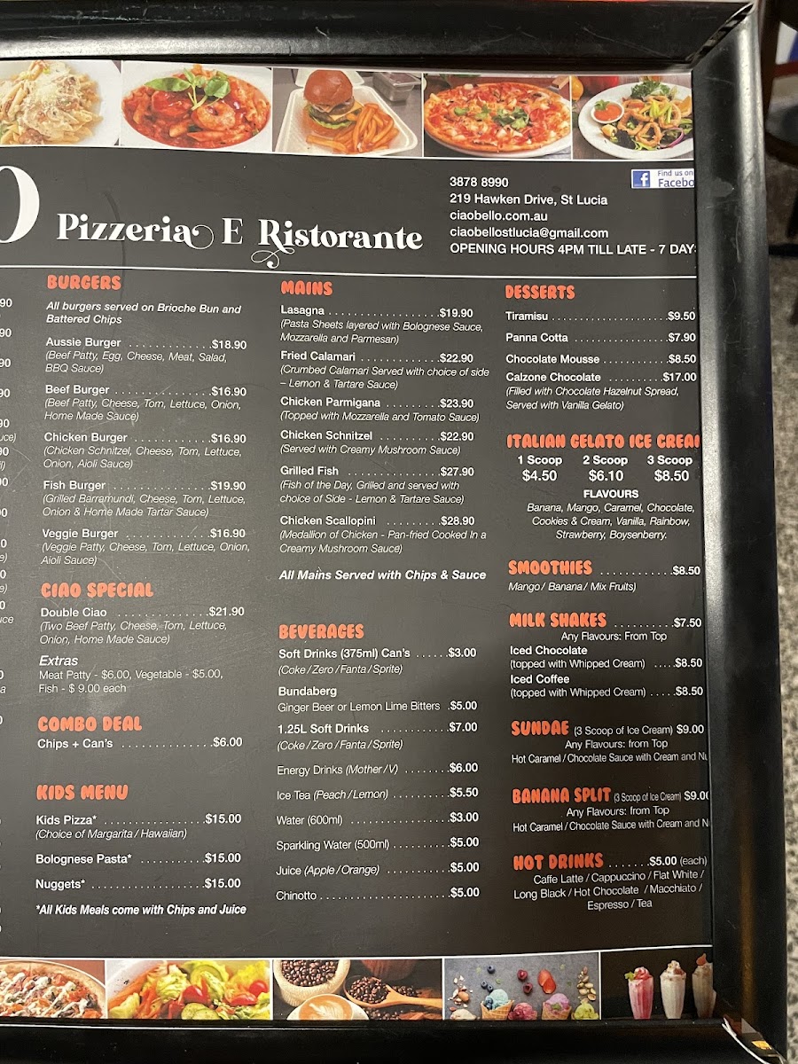 Menu Ciao Bello-10