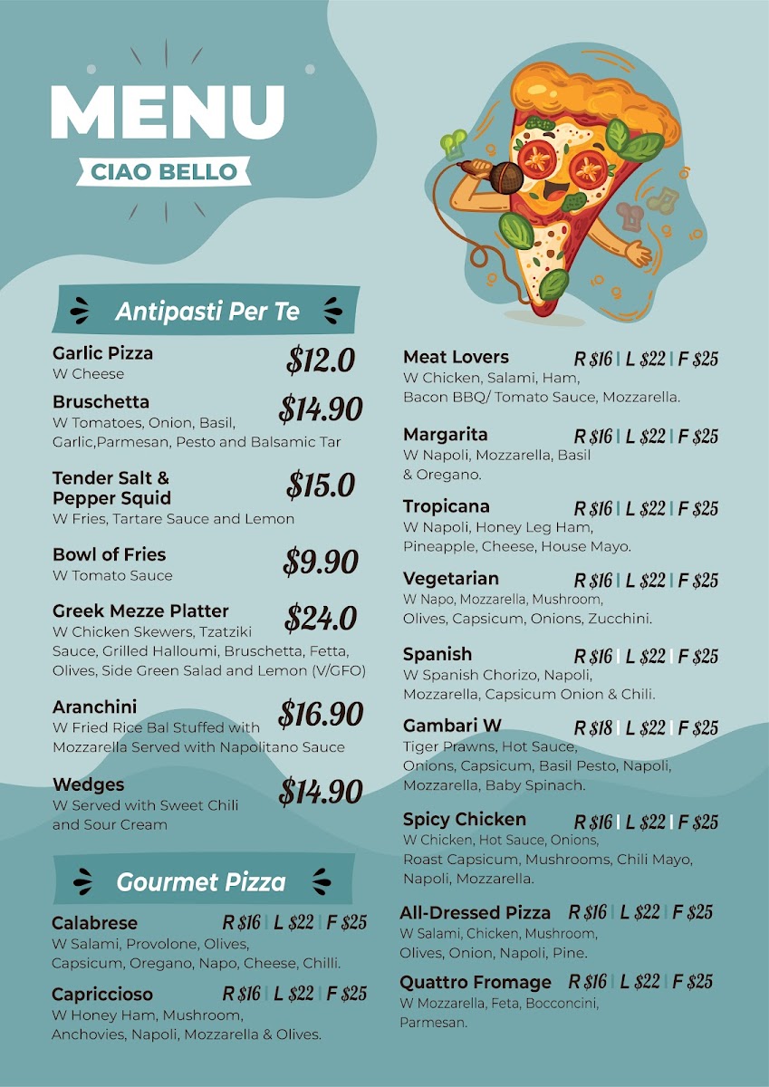 Menu Ciao Bello-2