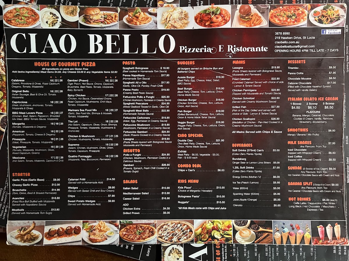 Menu Ciao Bello-8