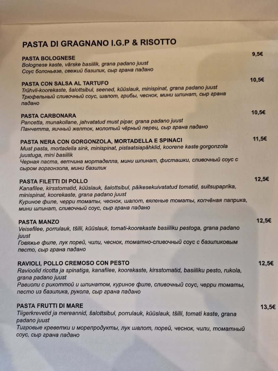 Menu Ciao Ragazzi Restoran-6