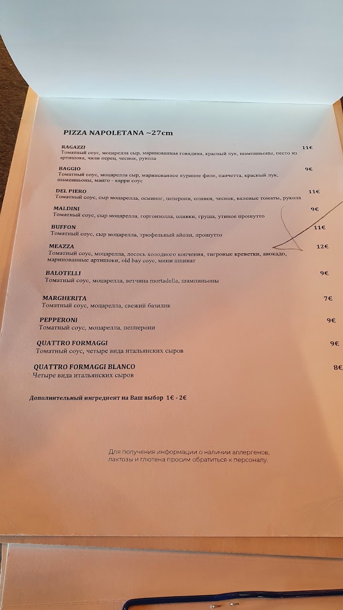 Menu Ciao Ragazzi Restoran-9