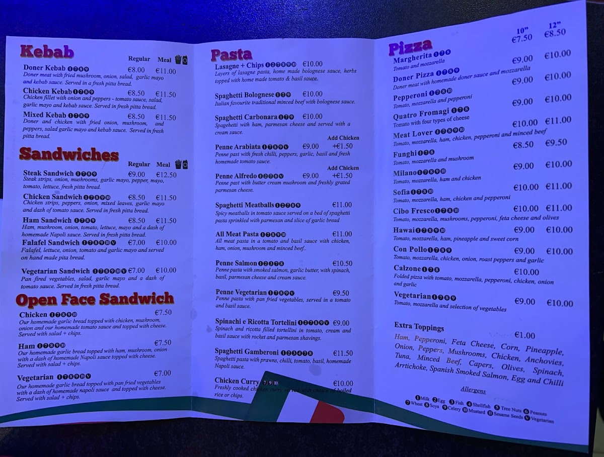 Menu Cibo Fresco-2