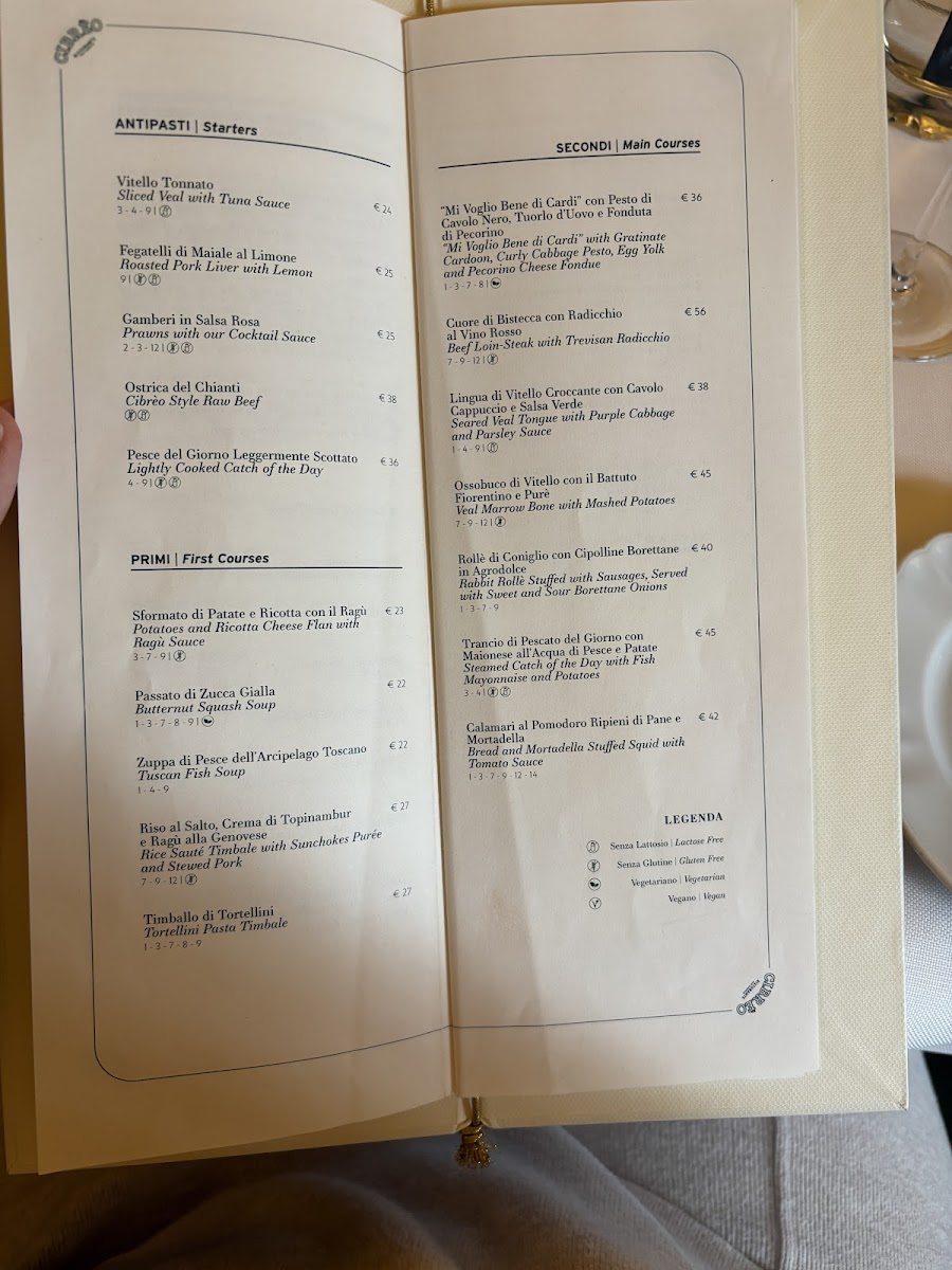 Menu Cibrèo Ristorante-1