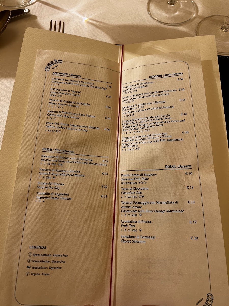 Menu Cibrèo Ristorante-6