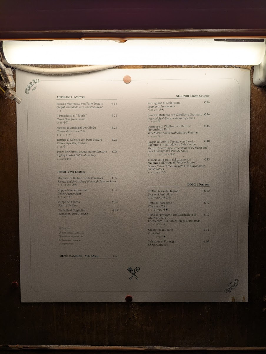 Menu Cibrèo Ristorante-7