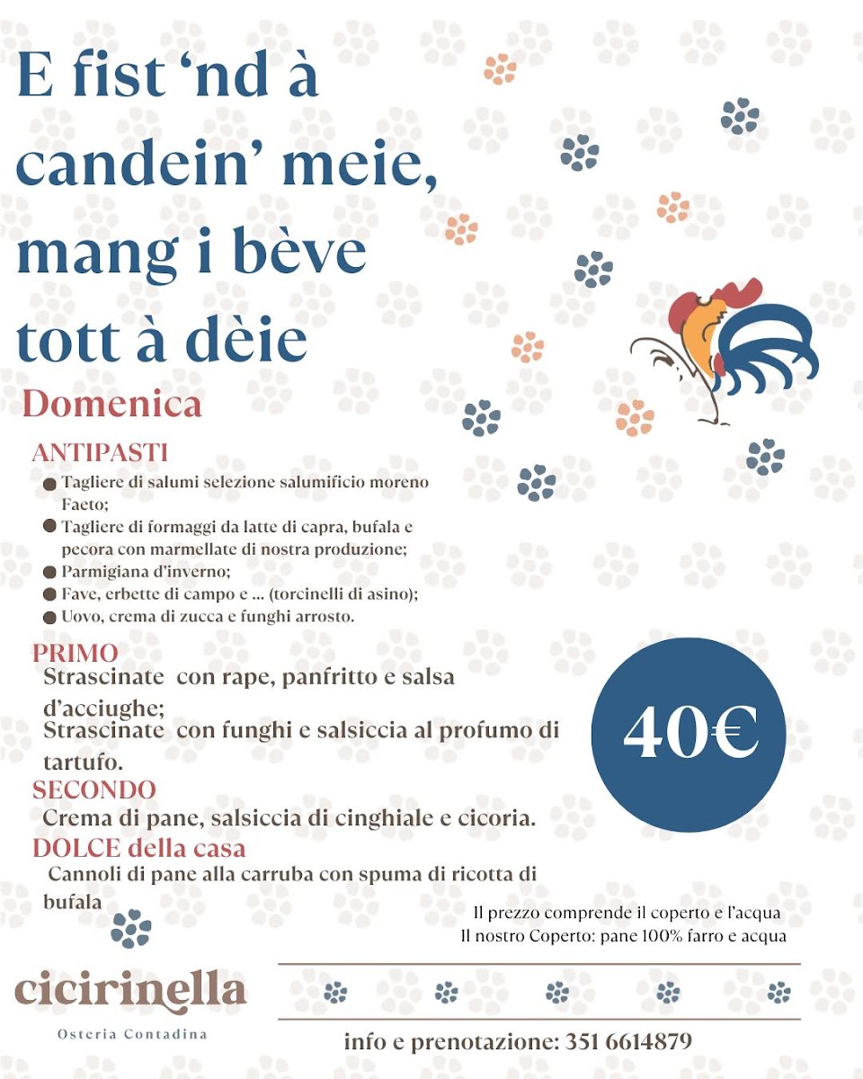 Menu Cicirinella Osteria Contadina-2