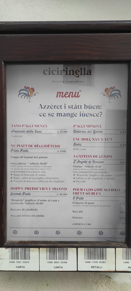 Menu Cicirinella Osteria Contadina-5