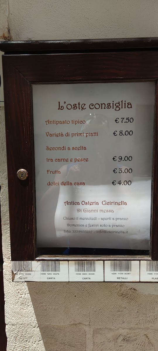 Menu Cicirinella Osteria Contadina-8