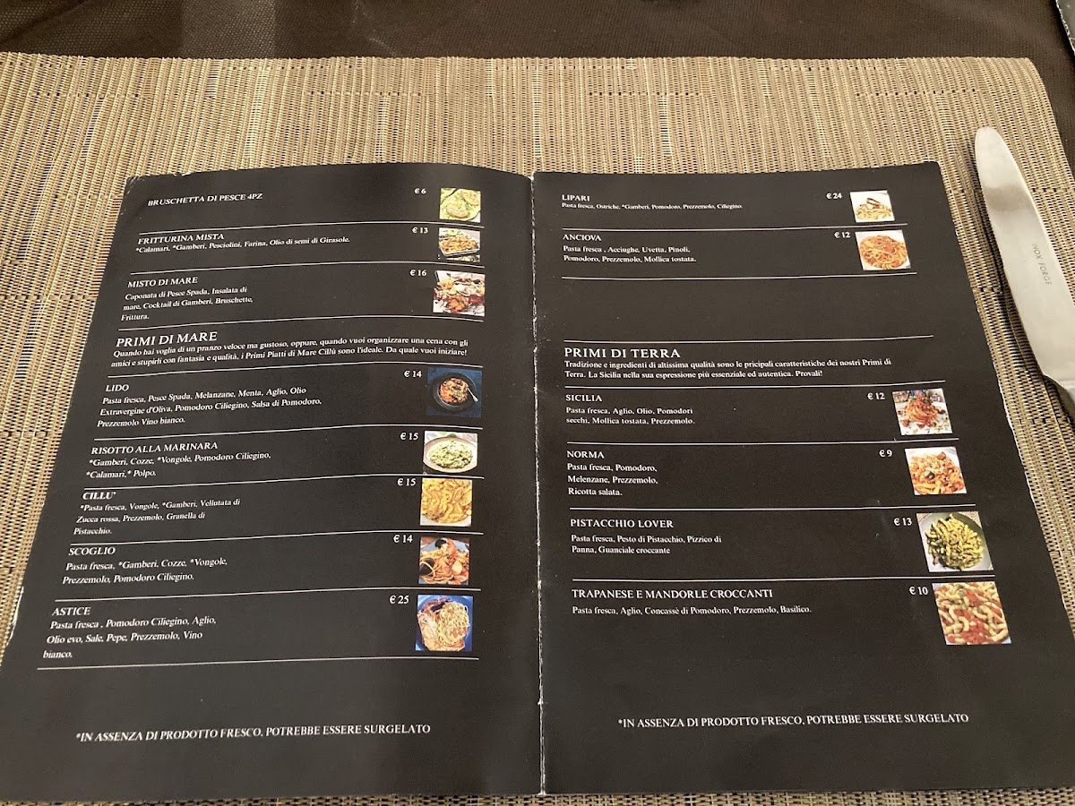 Menu Cillù Cucina & Delizie-1