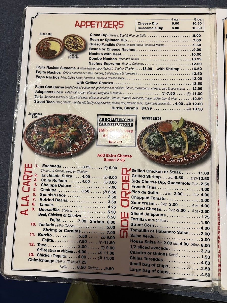 Menu Cinco Amigos-1