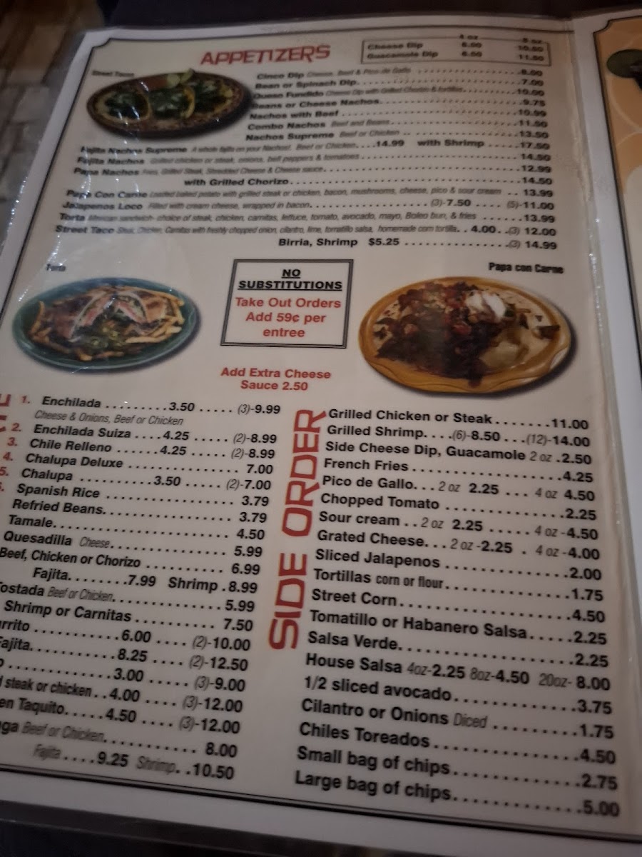 Menu Cinco Amigos-5
