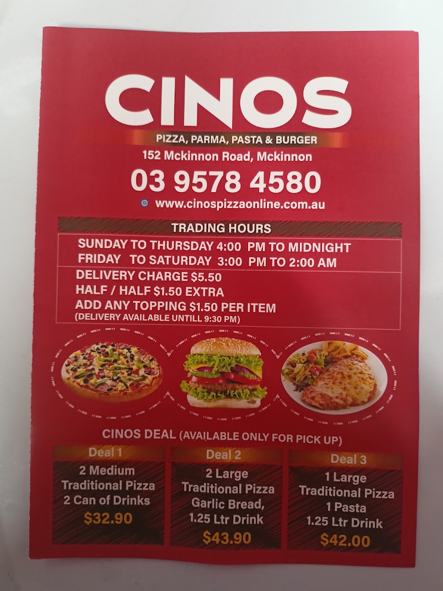 Menu Cino's Pizza-5