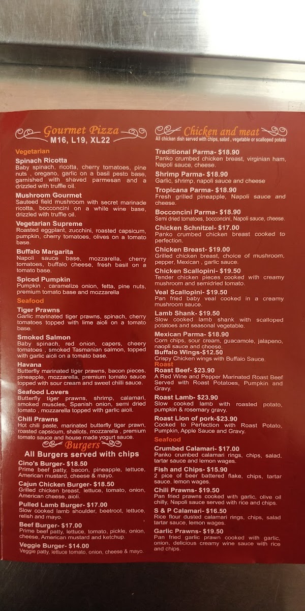 Menu Cino's Pizza-7