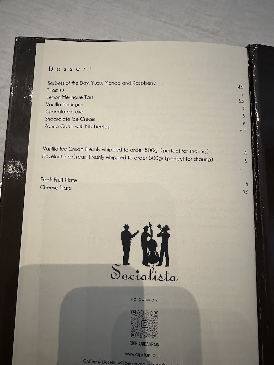 Menu Cipriani Bahrain-5