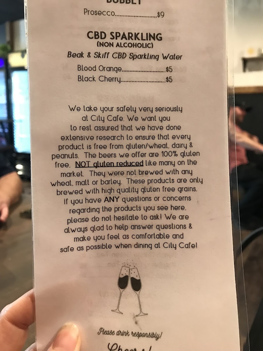 Menu City Cafe-8