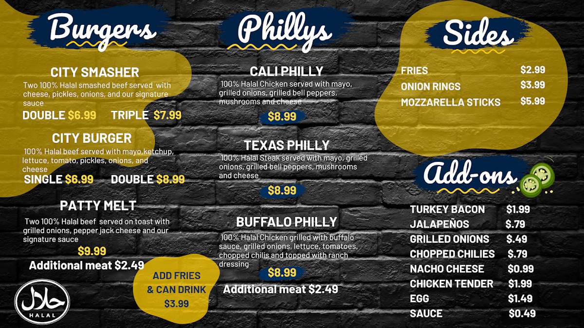 Menu City Eatz Food & Grill-1