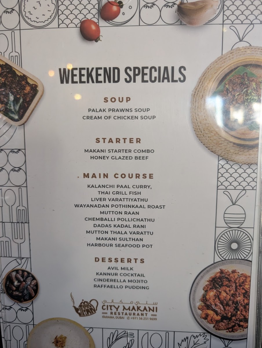 Menu City Makani Restaurant L.l.c-8