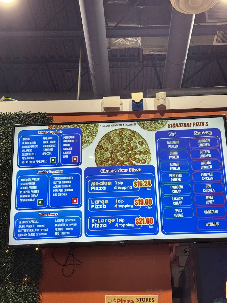 Menu City South Pizza-4