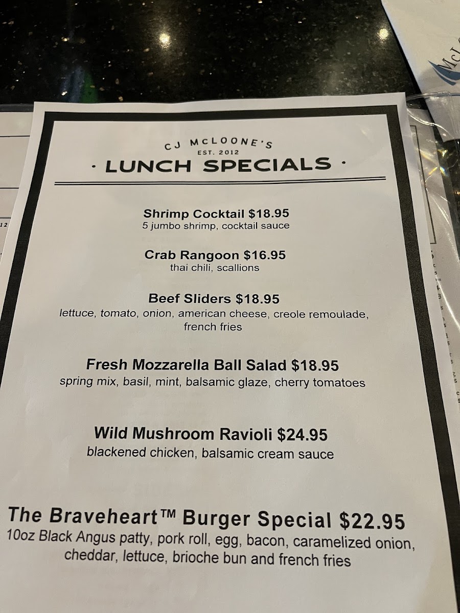Menu Cj Mcloone's-5