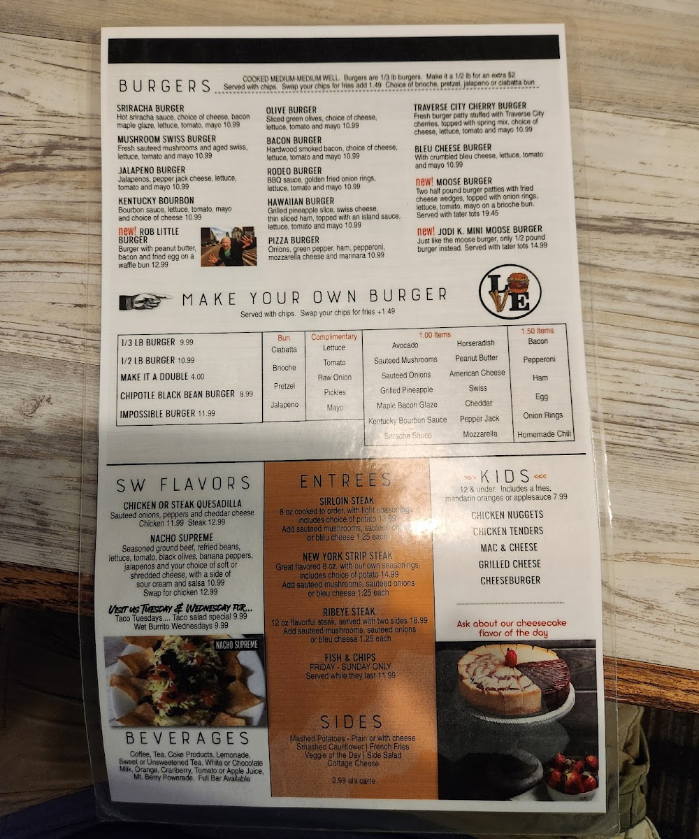 Menu Cj's Sports Grill-3