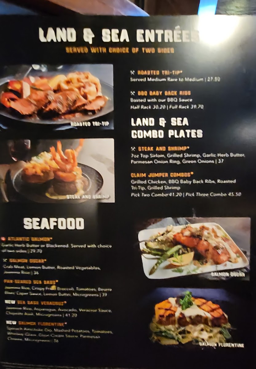 Menu Claim Jumper Steakhouse & Bar- Costa Mesa-2