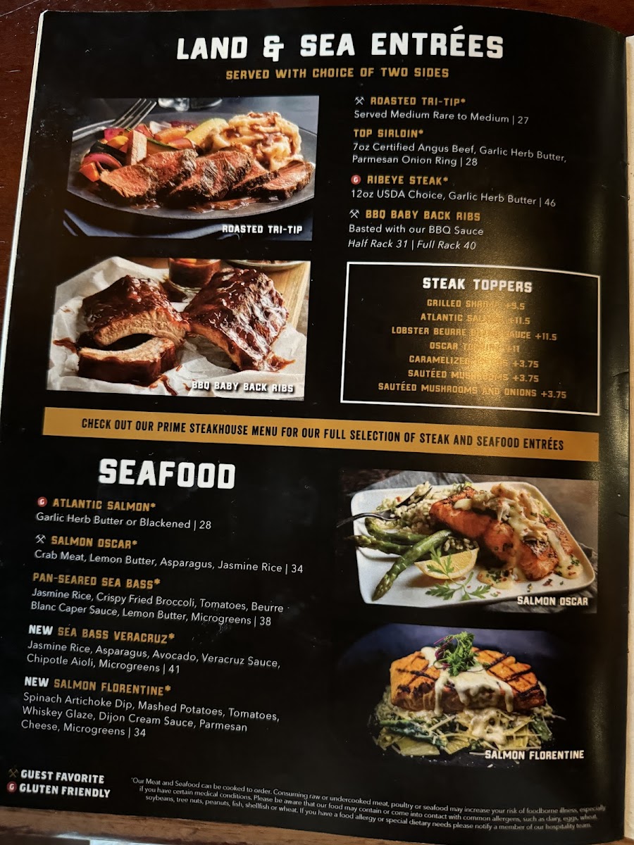 Menu Claim Jumper Steakhouse & Bar- Costa Mesa-4