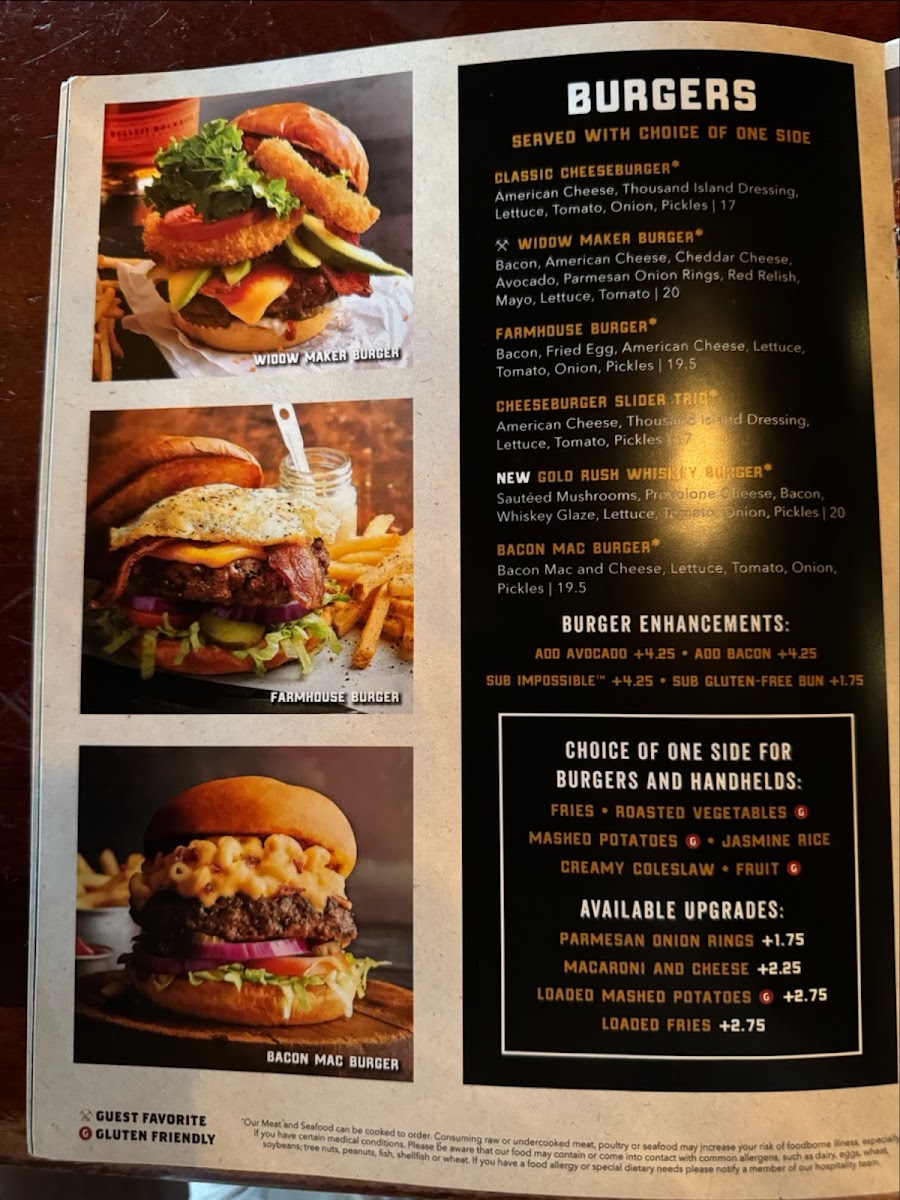 Menu Claim Jumper Steakhouse & Bar- Costa Mesa-8
