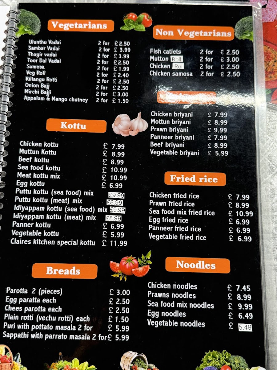 Menu Claire's Kitchen-3