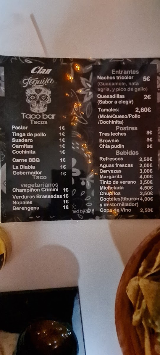 Menu Clan Tequila-9