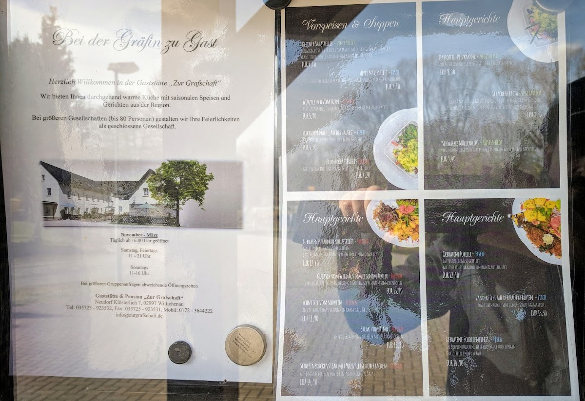 Menu Claudia Graf Gaststatte & Pension Zur Grafschaft-2