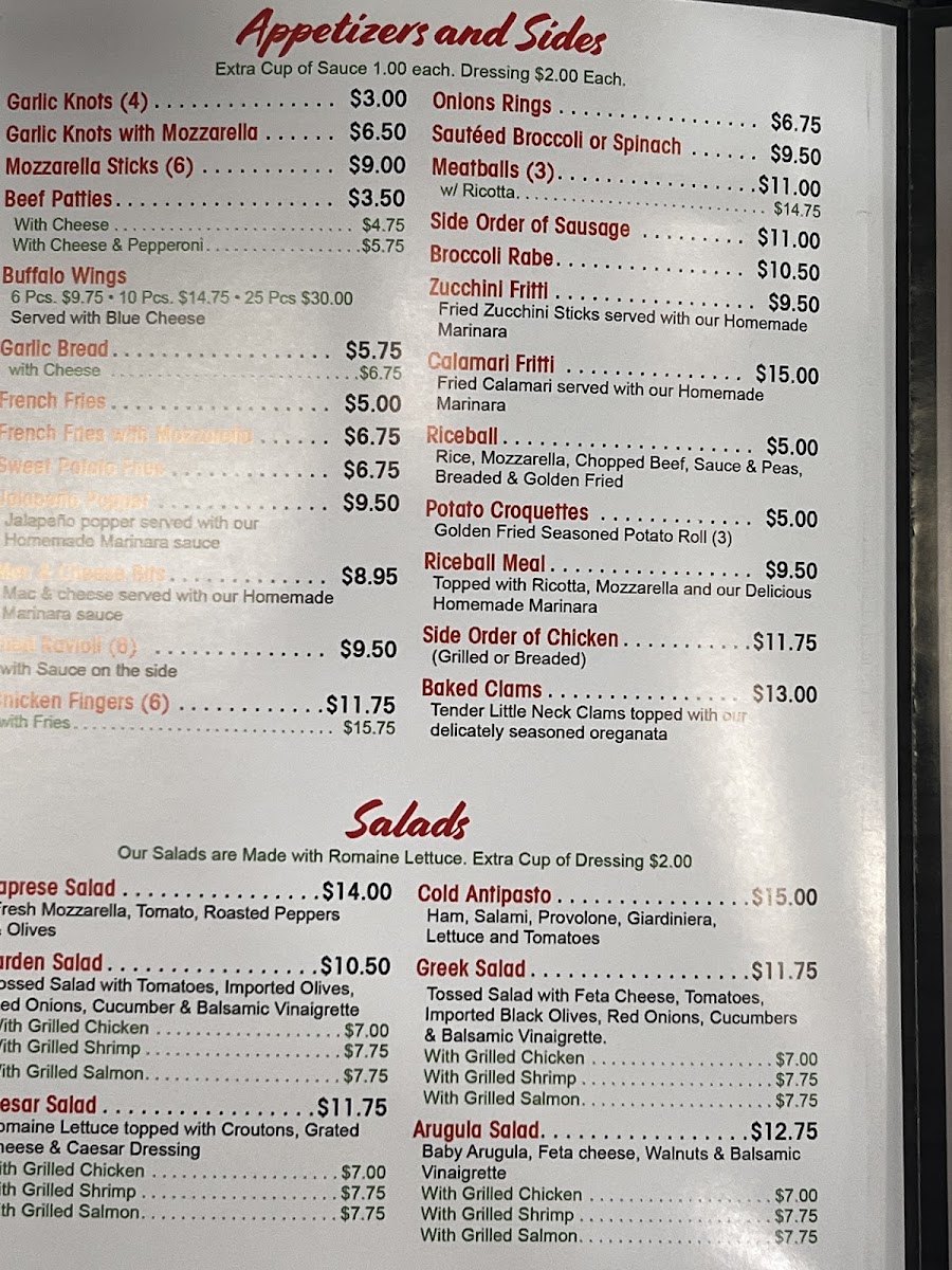 Menu Claudio's Pizza & Pasta-4