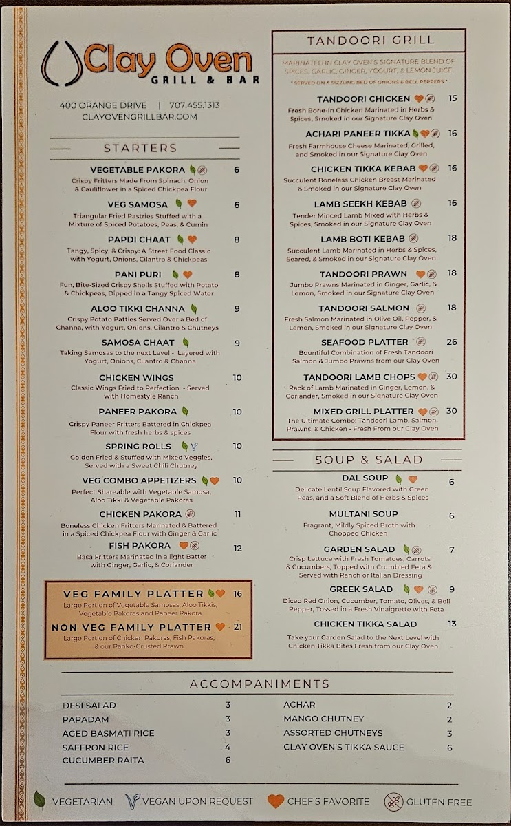 Menu Clay Oven Grill & Bar-3