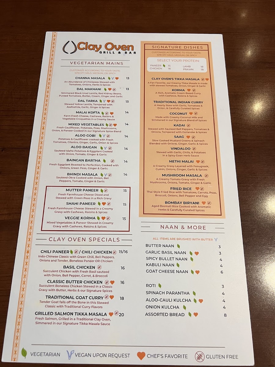Menu Clay Oven Grill & Bar-6