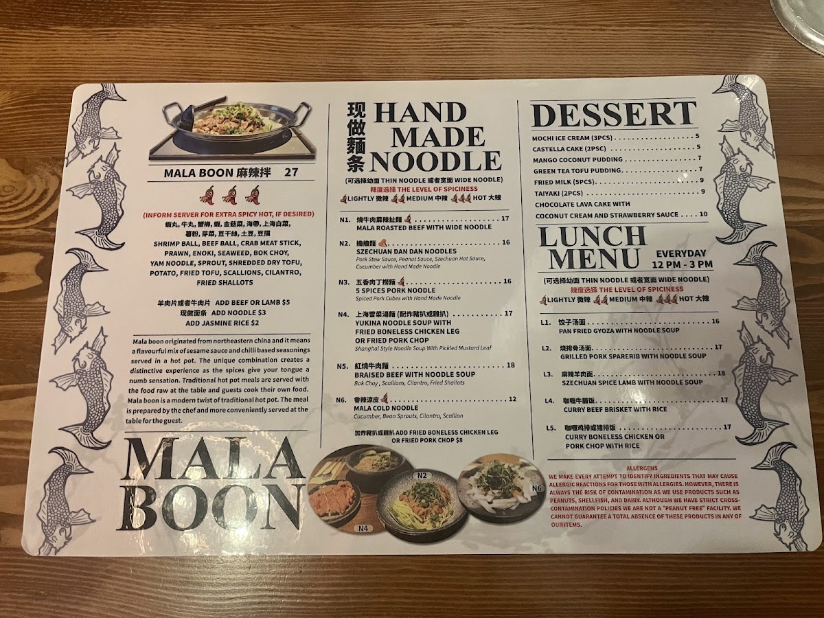 Menu Claypot Asian Food Kitchen (Mcmahon)-9
