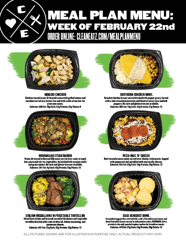 Menu Clean Eatz-1