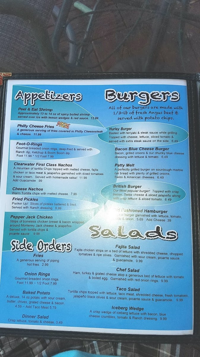 Menu Clearwater-3
