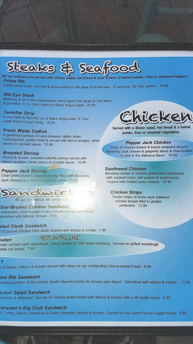 Menu Clearwater-4