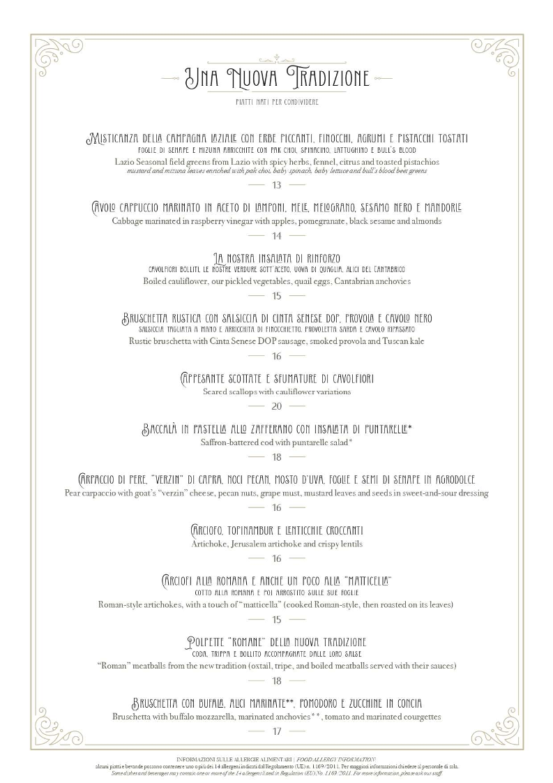 Menu Clementino Ristorante & Bistrot-1