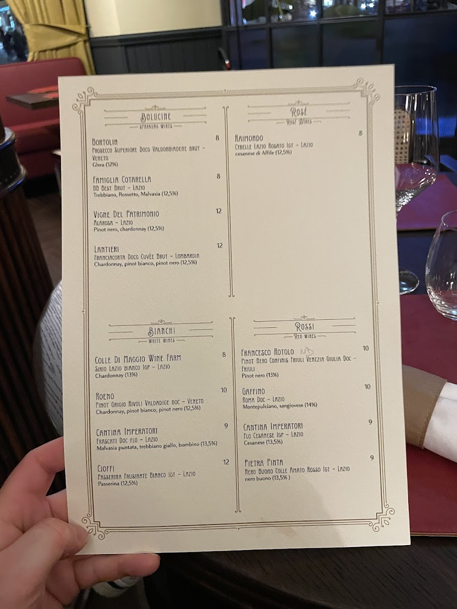 Menu Clementino Ristorante & Bistrot-9