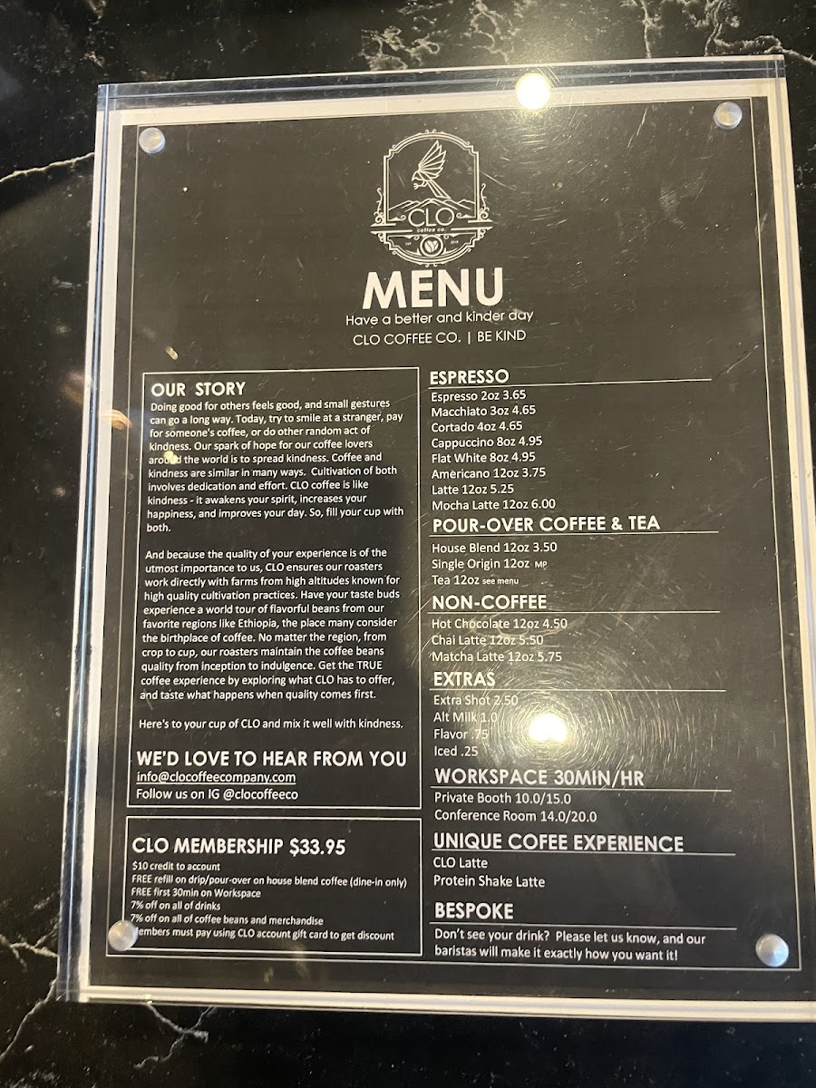 Menu Clo Coffee Co.-6