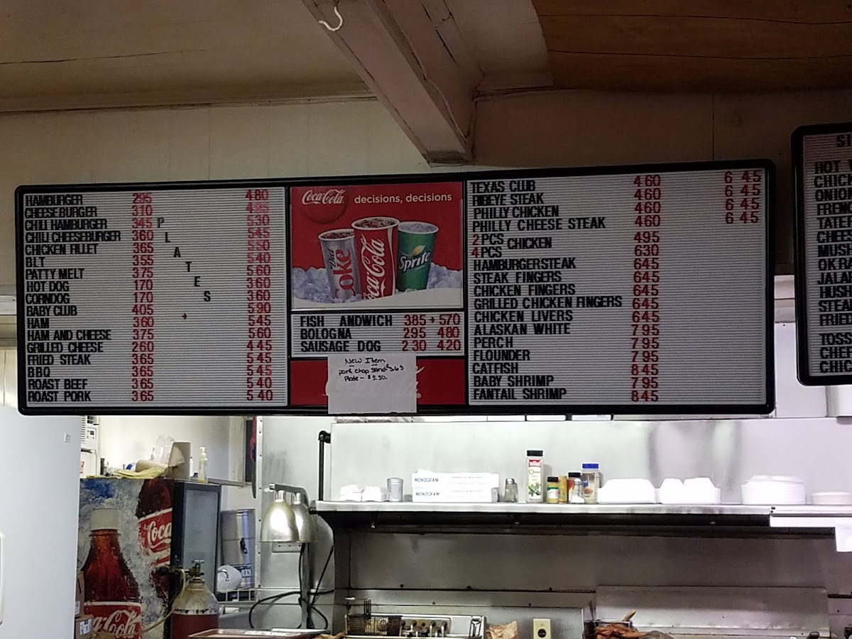 Menu Clock Drive In-6