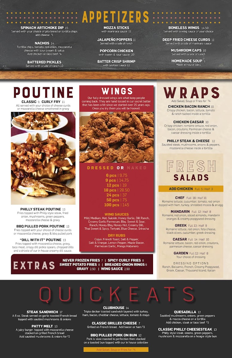 Menu Clooch’S-2