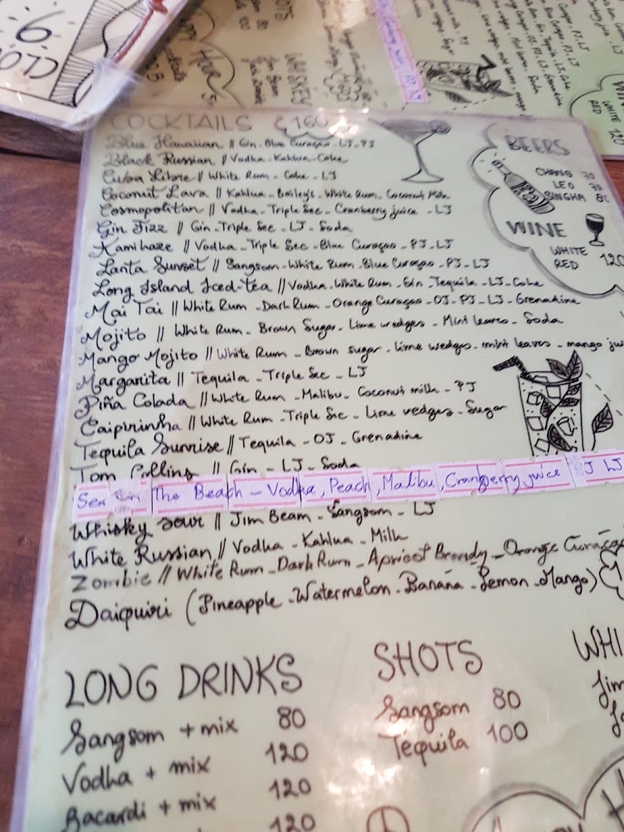 Menu Cloud 9 Rastaurant & Bar-3