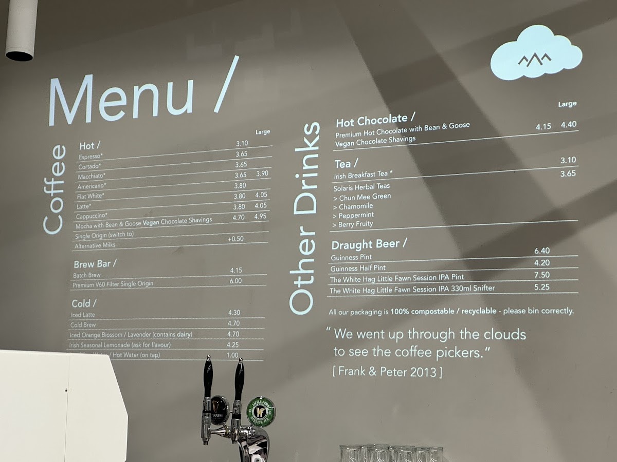 Menu Cloud Picker Cafe - T2 Gate 409-4