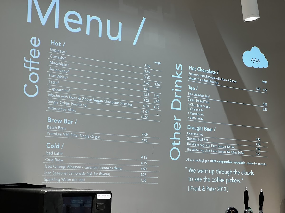Menu Cloud Picker Cafe - T2 Gate 409-5