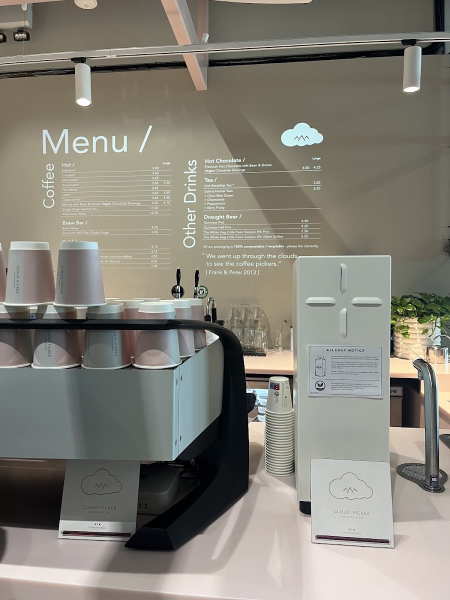 Menu Cloud Picker Cafe - T2 Gate 409-8